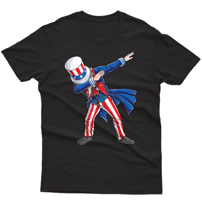4th Of July Shirts For Dabbing Uncle Sam Gifts
