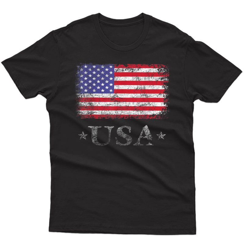 American Flag T Shirt: Usa Patriotic For Us T-shirt