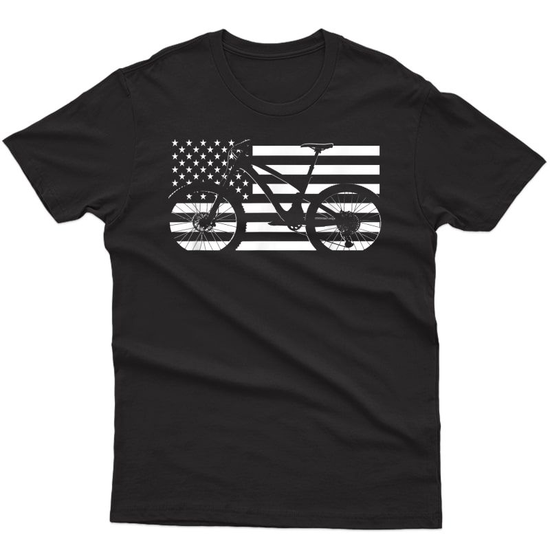 American Mtb Mountain Bike T-shirt