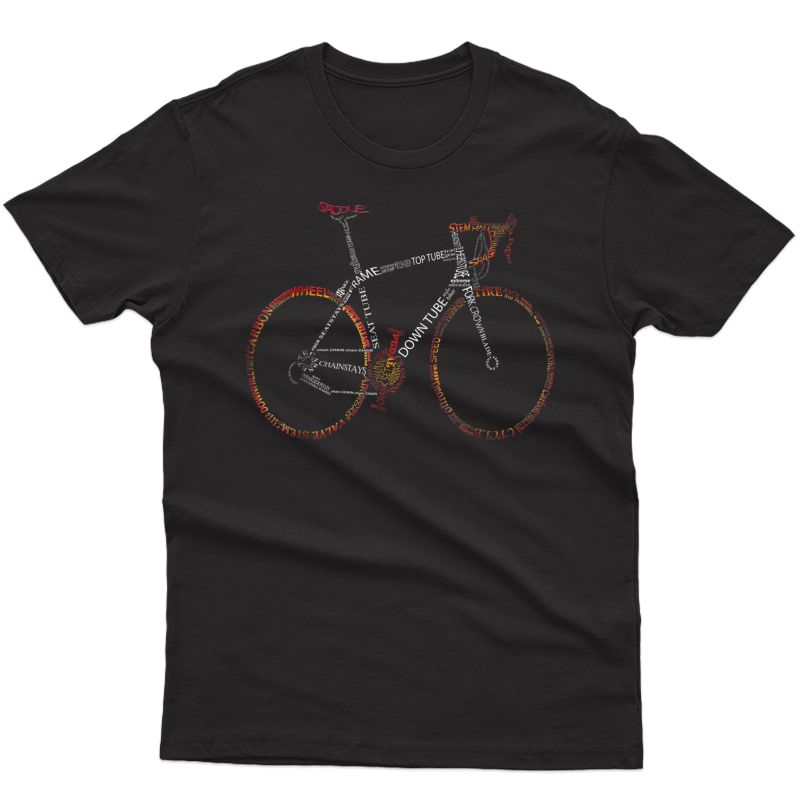 Bicycle Amazing Anatomy - For Cool Cyclist T-shirt