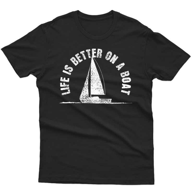 Boat Sailing Sail Boating Yacht T-shirt