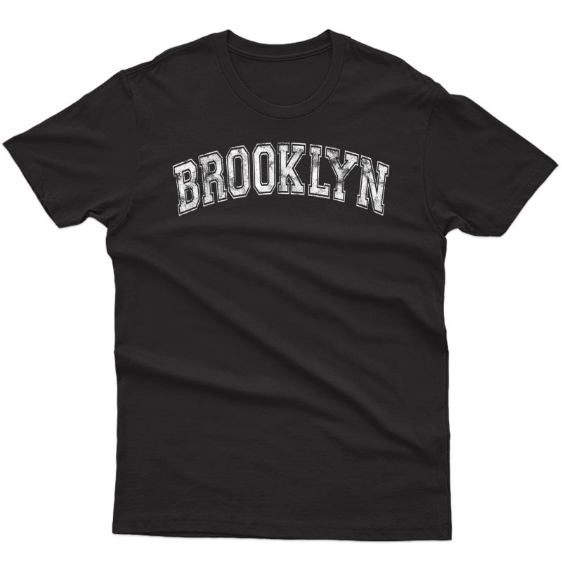 Brooklyn Classic Vintage T-shirt I New York City State Gift T-shirt