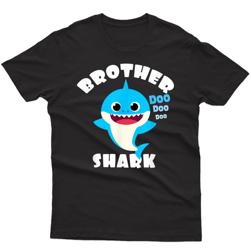 Brother Shark Gift - Cute Baby Shark Design Family Set T-shirt