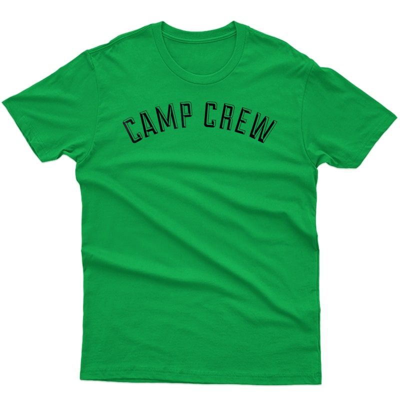 Camper Counselor Shirt Camp Crew