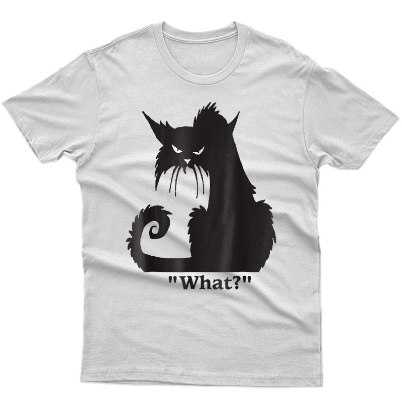 Cat What Funny Shirt
