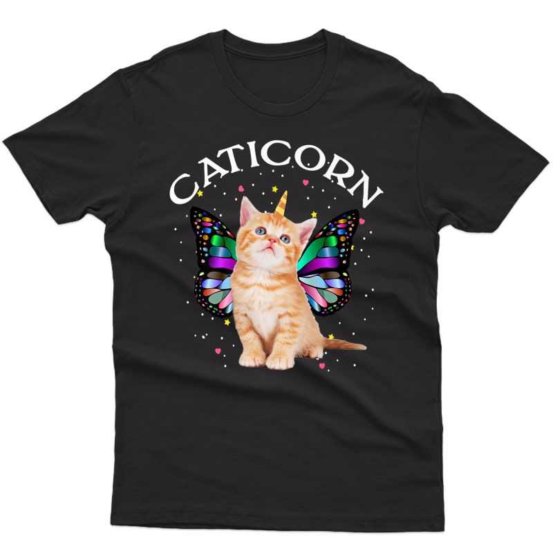 Caticorn Rainbow Shirt - Kitty Unicorn T-shirt Gift Idea