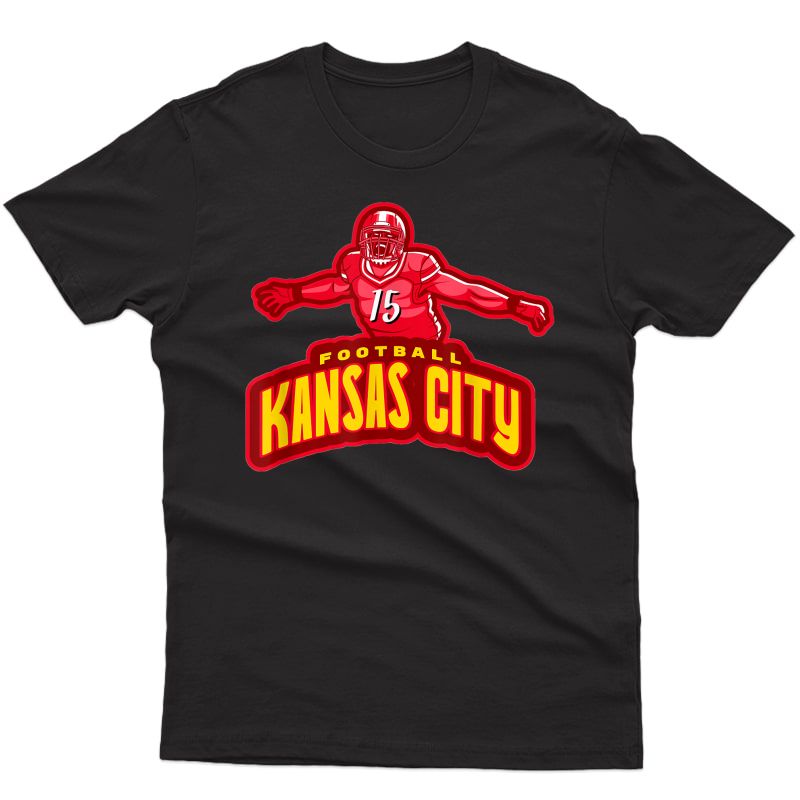 Chief Kansas City Football Lover 15 Dad Kc Bbq Grill Kingdom T-shirt