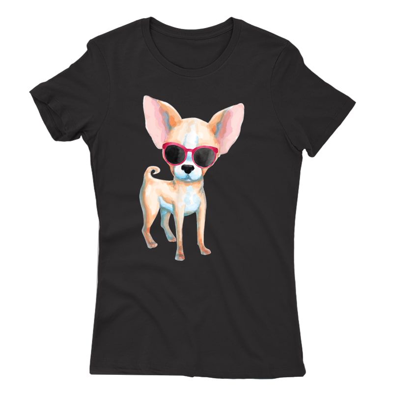Chihuahua Dog Mom Cute Chihuahua T-shirt