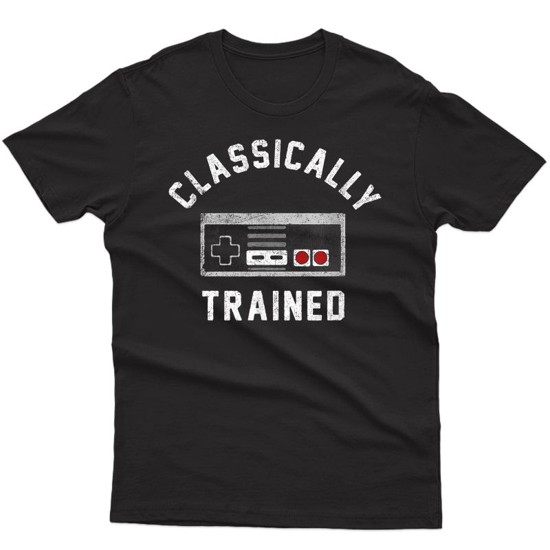 Classically Trained Video Game Adult T Shirt