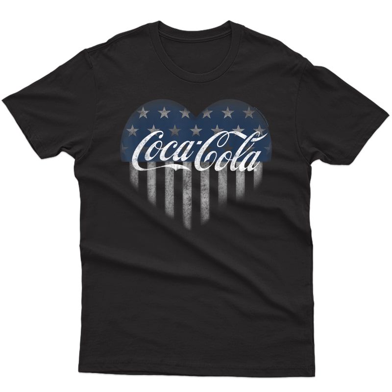 Coca Cola Usa Coke Heart T-shirt