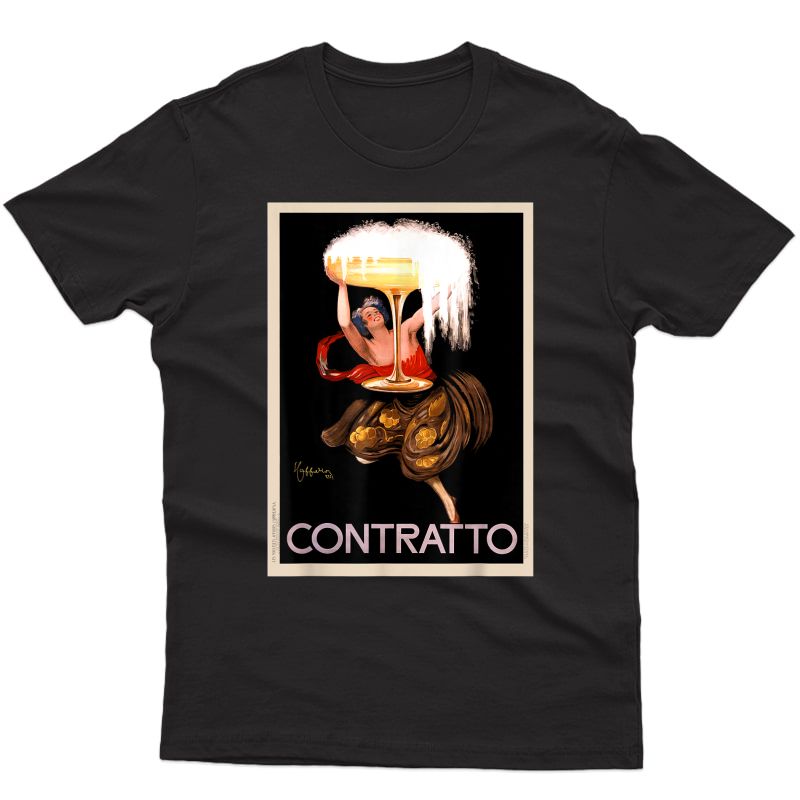 Contratto Vintage Vermouth Aperitif Alcohol T-shirt