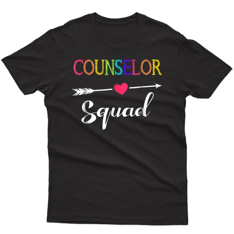 Counselor Squad Tea Back To School Shirt
