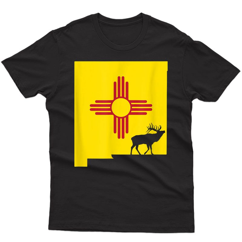 Elk Hunting New Mexico Design Gift For Bow Hunters T-shirt