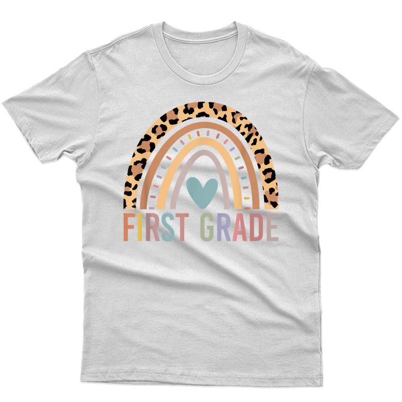 First Grade Rainbow Girls Tea Team 1st Grade Squad T-shirt
