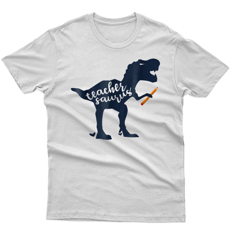 Funny Cute Dinosaur Teasaurus Tea Gift T-shirt