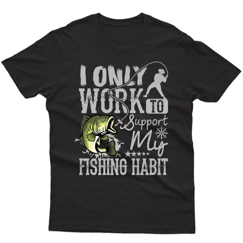 Funny Fishing Shirt Gifts For Fisherman Fishing Tees For Premium T-shirt
