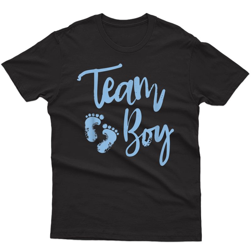 Gender Reveal Baby Shower Shirt - Team Boy