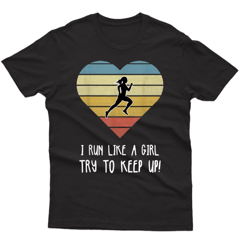 Girls Cross Country Running Gift T-shirt