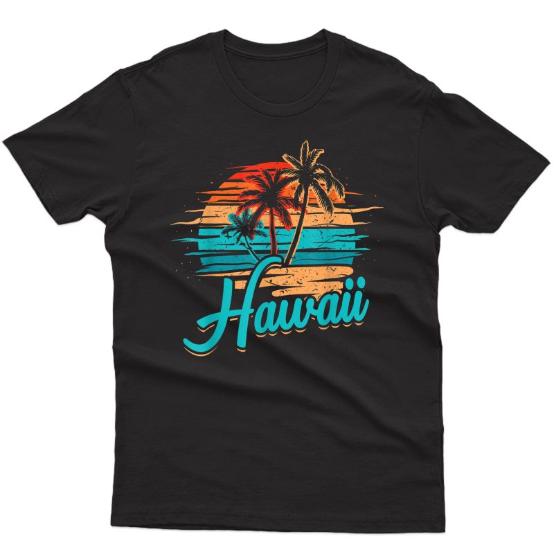 Hawaiian Island Tropical Hawaii Design Vacation Souvenir T-shirt