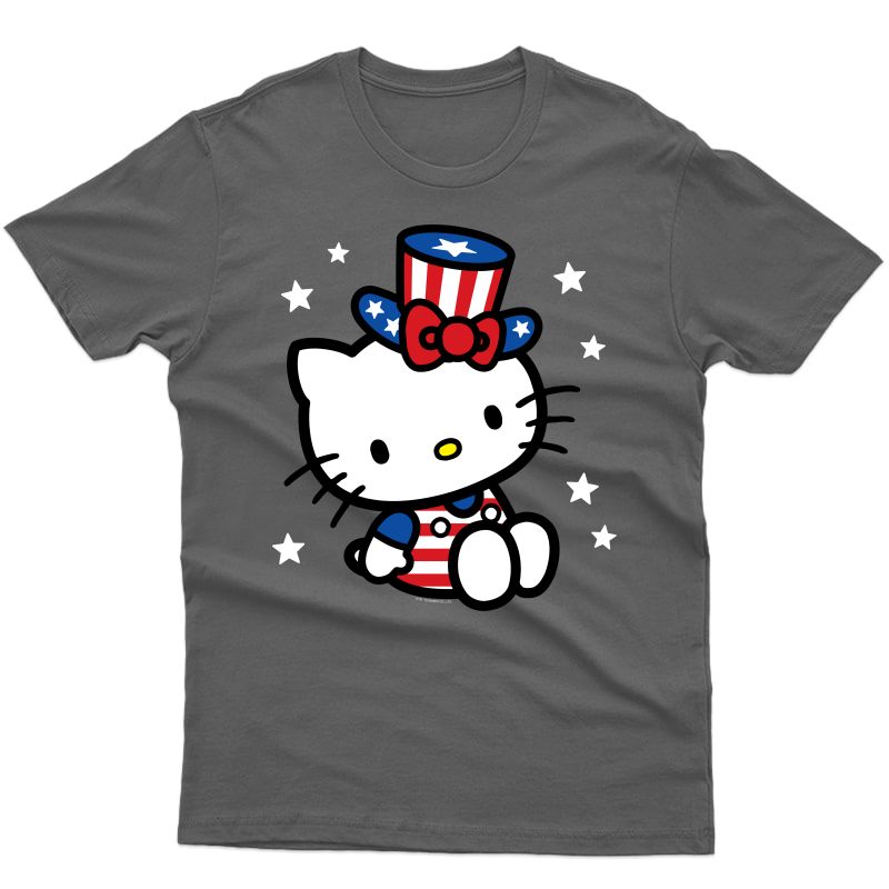 Hello Kitty American 4th Of July T Shirts