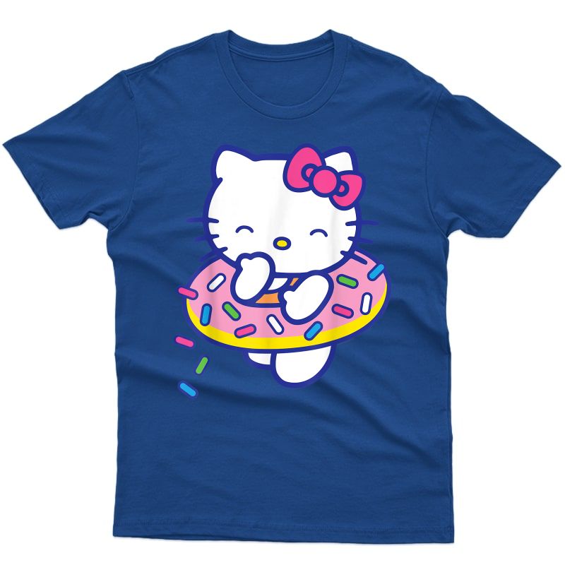 Hello Kitty Donut Sprinkles Floaty Summer Swimming T-shirt