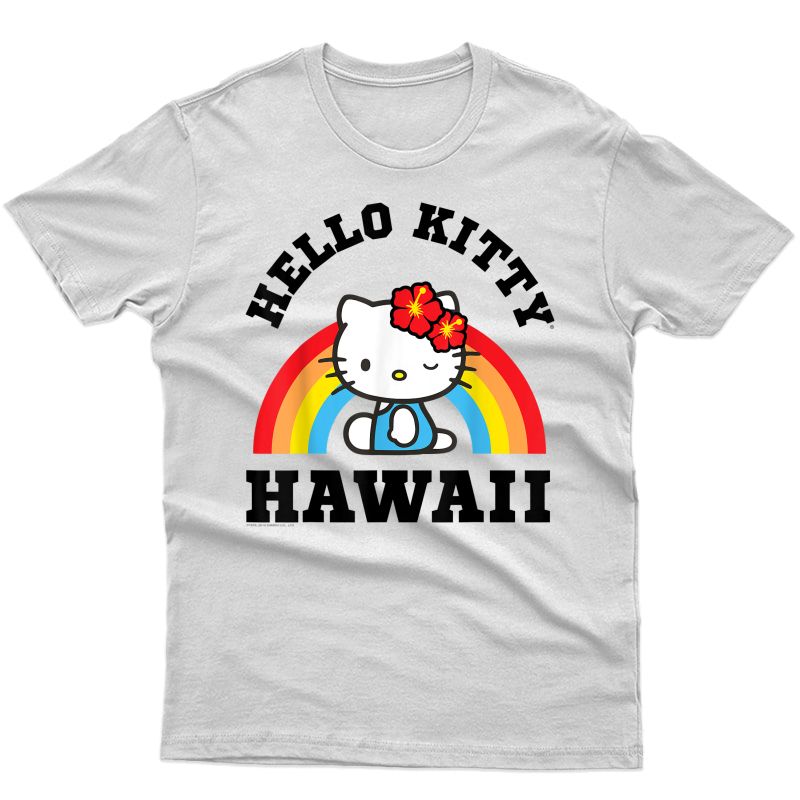 Hello Kitty Hawaii Rainbow T