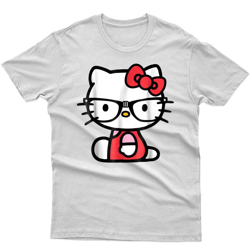 Hello Kitty Nerd Glasses T Shirts