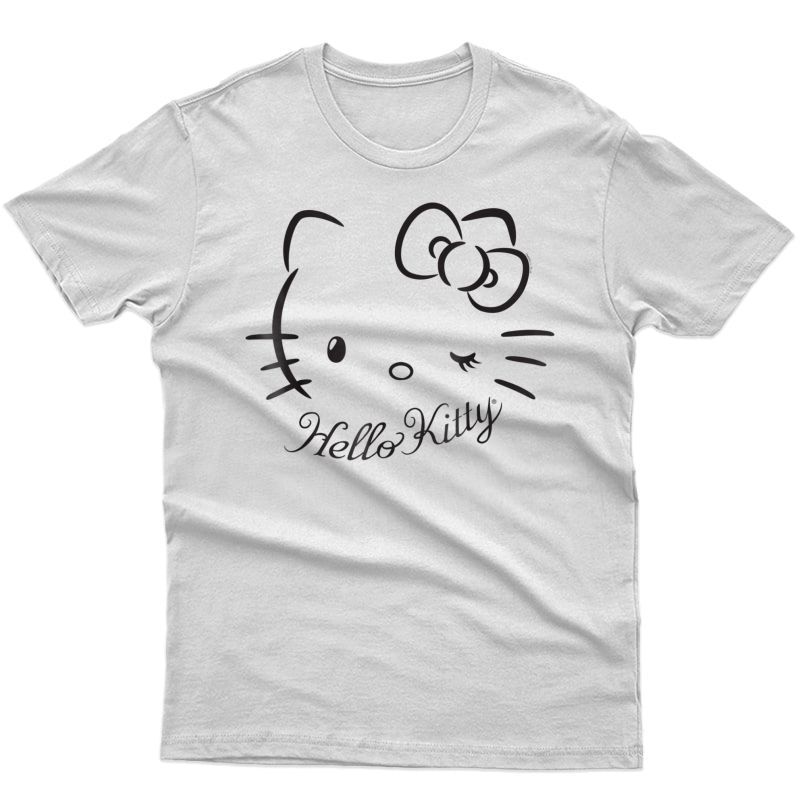 Hello Kitty Winking Ts Shirts