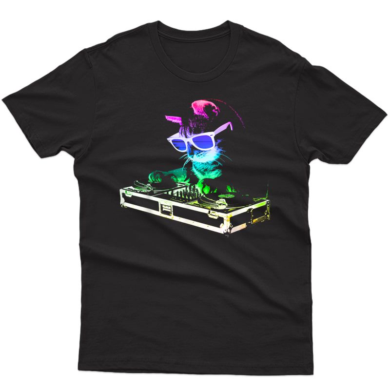 House Cat (rainbow Dj Kitty) Shirts
