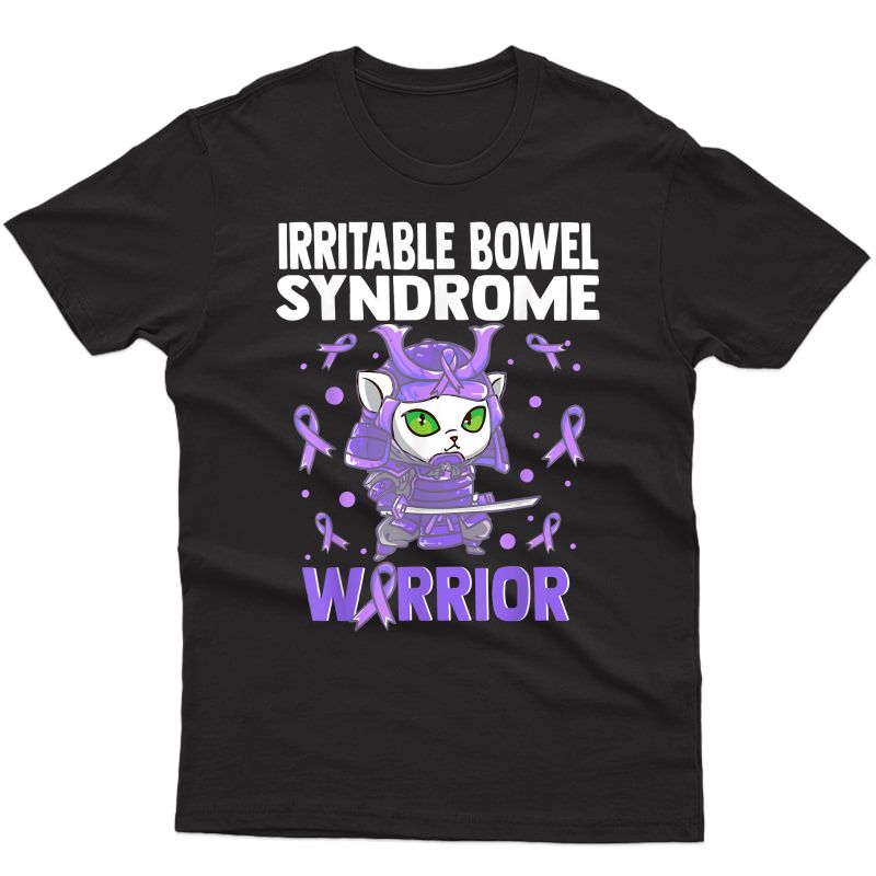 Irritable Bowel Syndrome Awareness Ibs Related Periwinkle Ri T-shirt