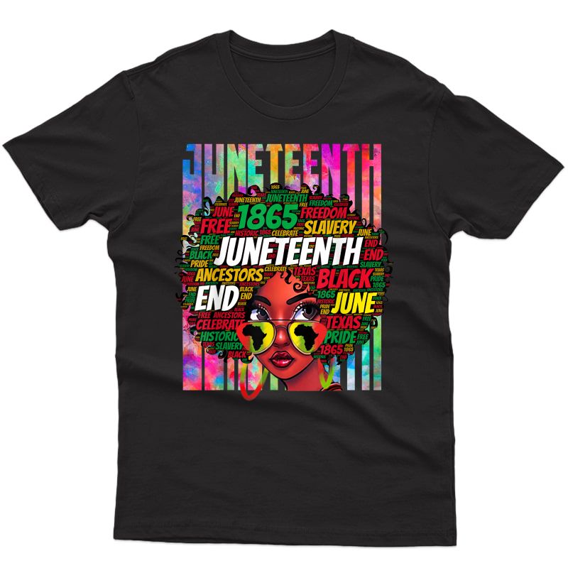  Freedom Day African American June 19th Junenth T-shirt