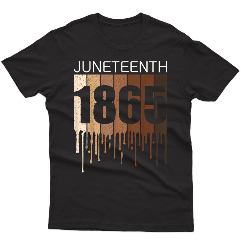  June 19th 1865 Freedom Day African American T-shirt