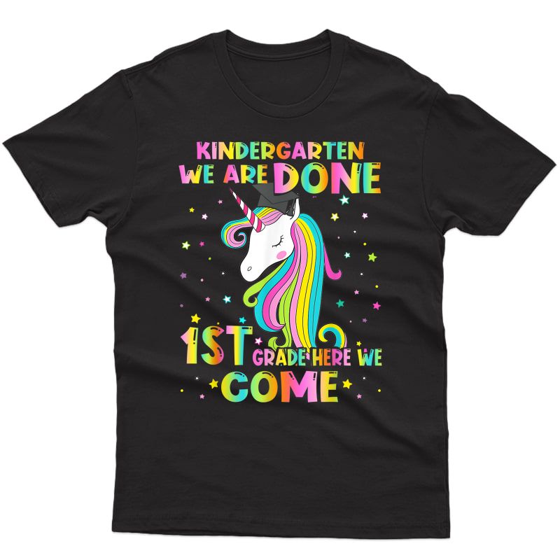 Kindergarten Graduation Magical Unicorn Gifts T-shirt