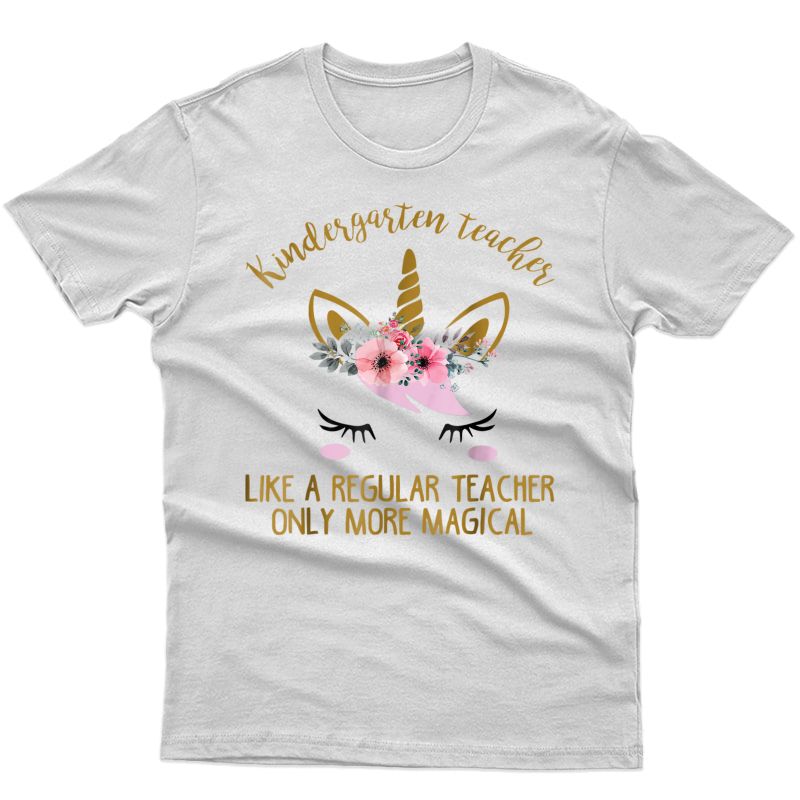 Kindergarten Tea Cute Unicorn Gift Shirt