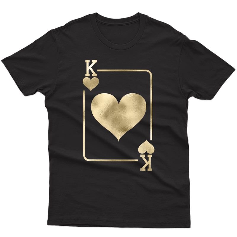 King Of Hearts Shirt Playing Card Halloween Costume