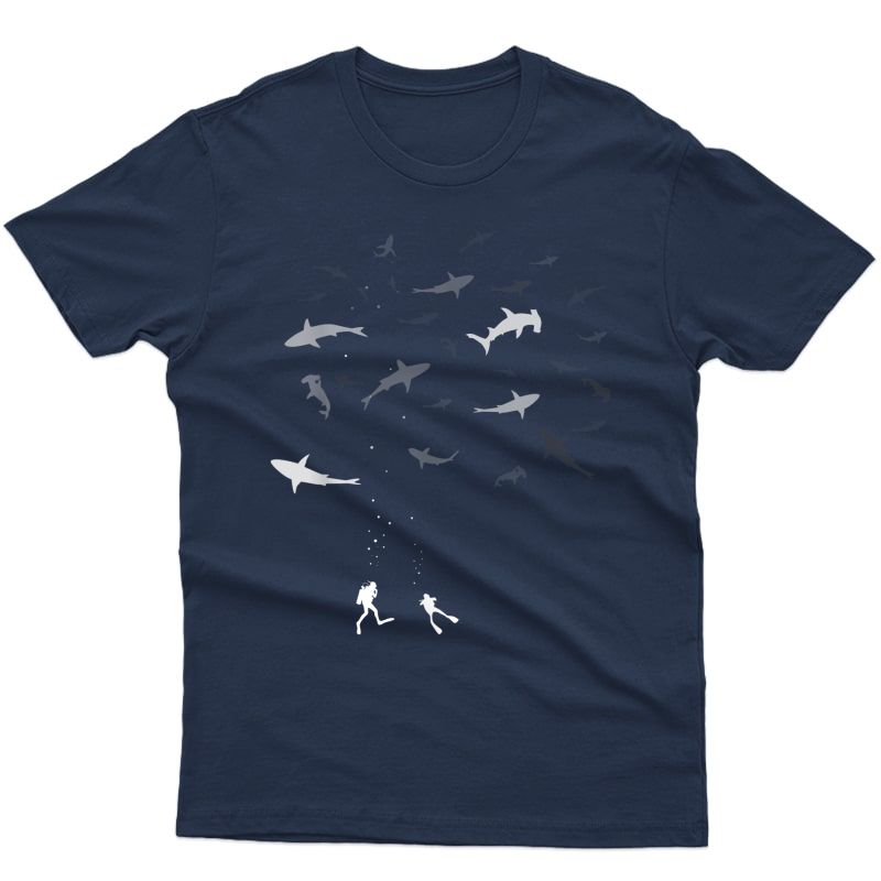 Love Scuba Diving Whale Shark Snorkeling Water Rescue T-shirt