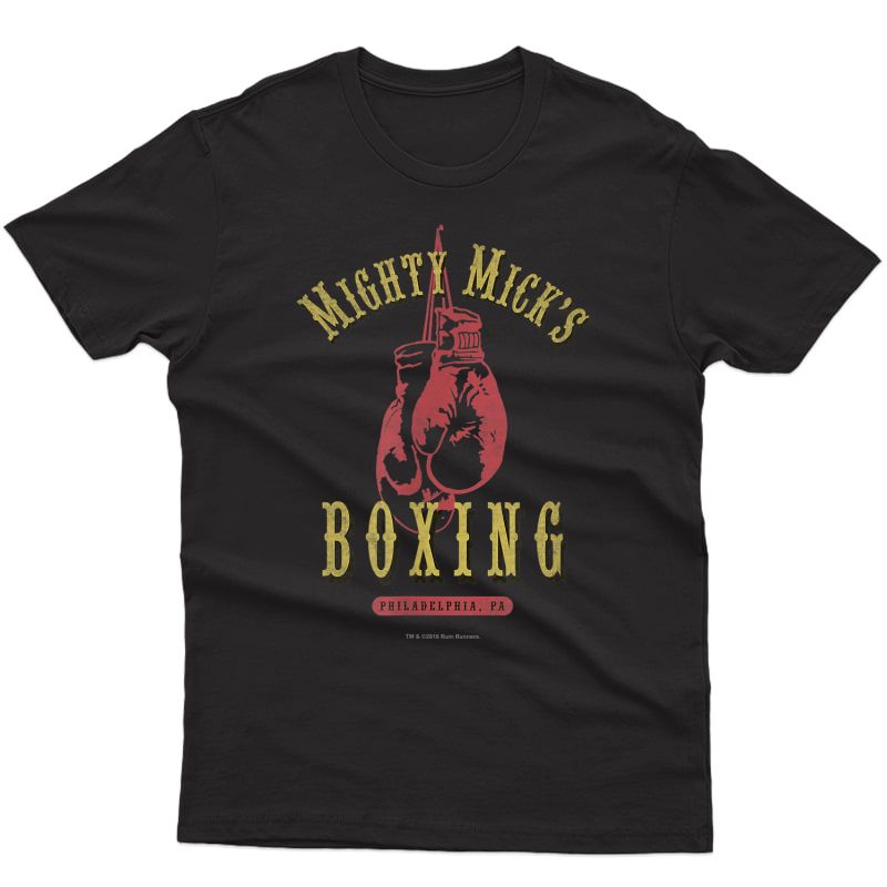 Mighty Mick's Boxing Gym Vintage Distressed And Faded T-shirt