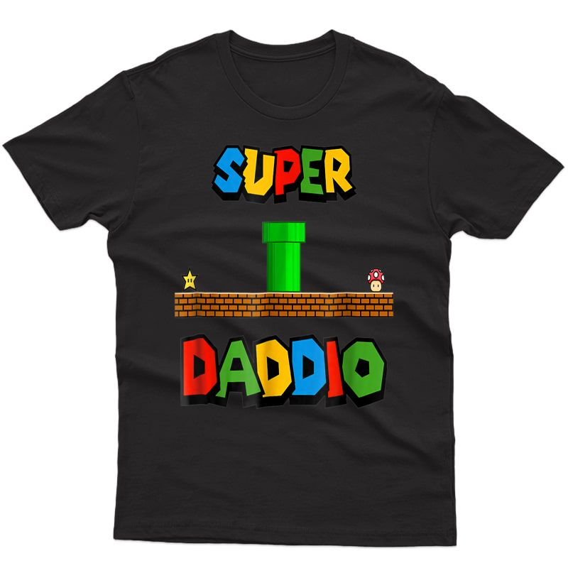 Nerdy Super Daddio T-shirt, Fathers Day Special T-shirt