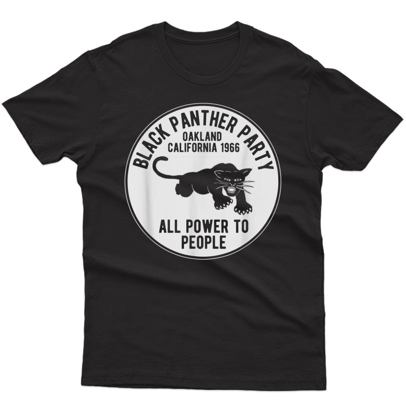 Oakland California 1966 Black Panther Party T-shirt