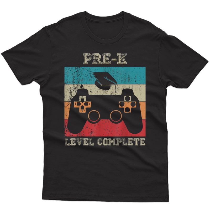 Pre-k Graduation Shirt Level Complete Video Gamer Gifts