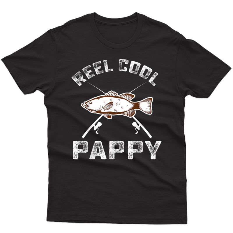 Reel Cool Pappy Shirt Fathers Day Gift Fishing Lover