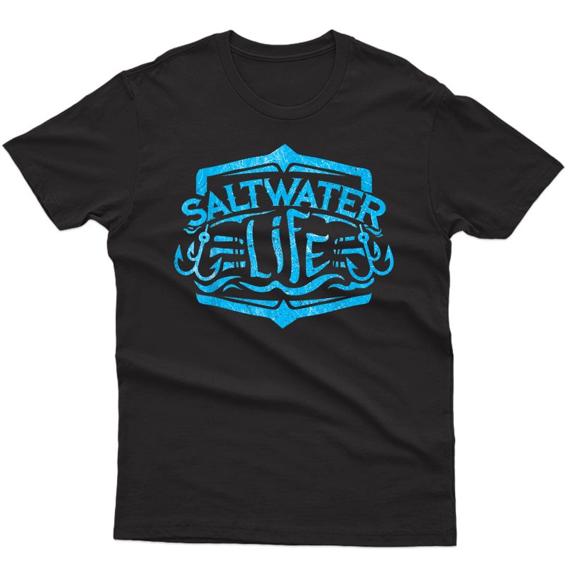 Saltwater Life T-shirt - Fishing Shirts T-shirt