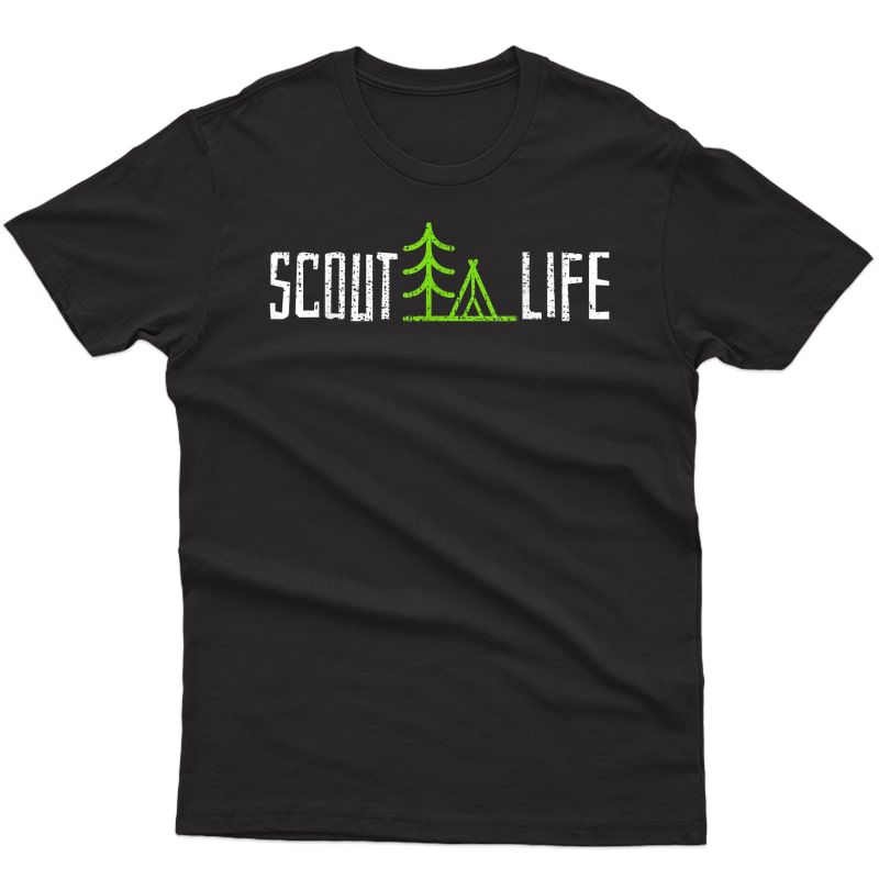 Scout T Shirt Scouting Leader Tshirt Camping Hiking Tee Gift
