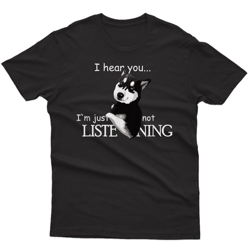 Siberian Husky Dog Shirt - Husky Shirt - Dog Lovers T-shirt