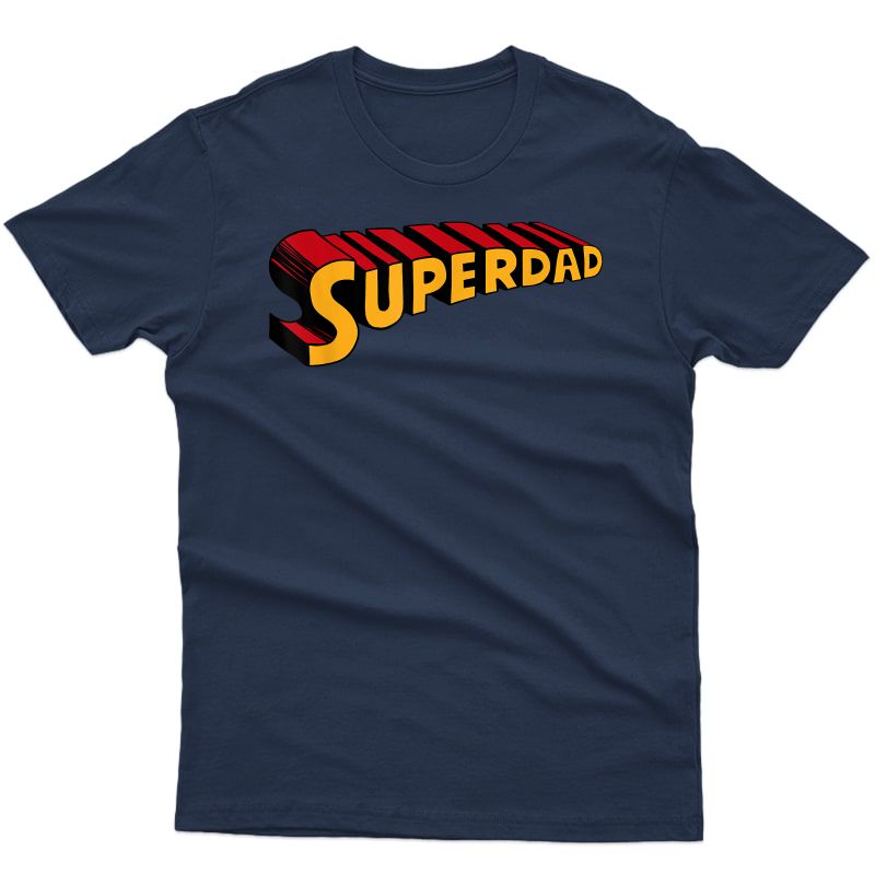 Super Dad Superdad Funny Superhero Dad T-shirt