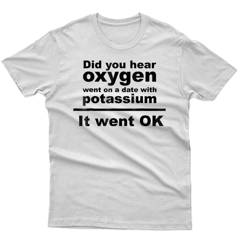 The Chemist Tea Science Joke T-shirt, Nerdy Humor Gift