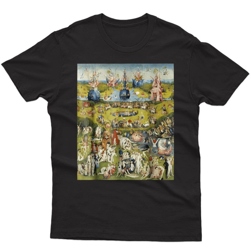 The Garden Of Earthly Delights T-shirt Hieronymus Bosch