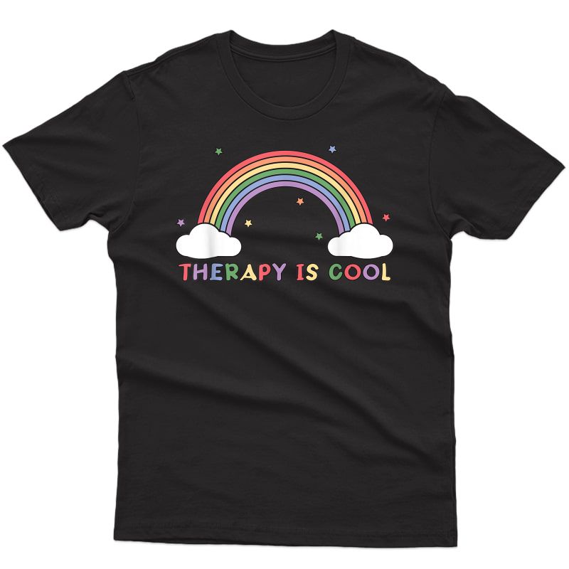 Therapy Is Cool Self Care Tal Health Awareness Gift T-shirt