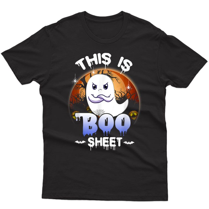 This Is Boo Sheet Shirt Boo Sheet T-shirt Halloween Ghost T-shirt