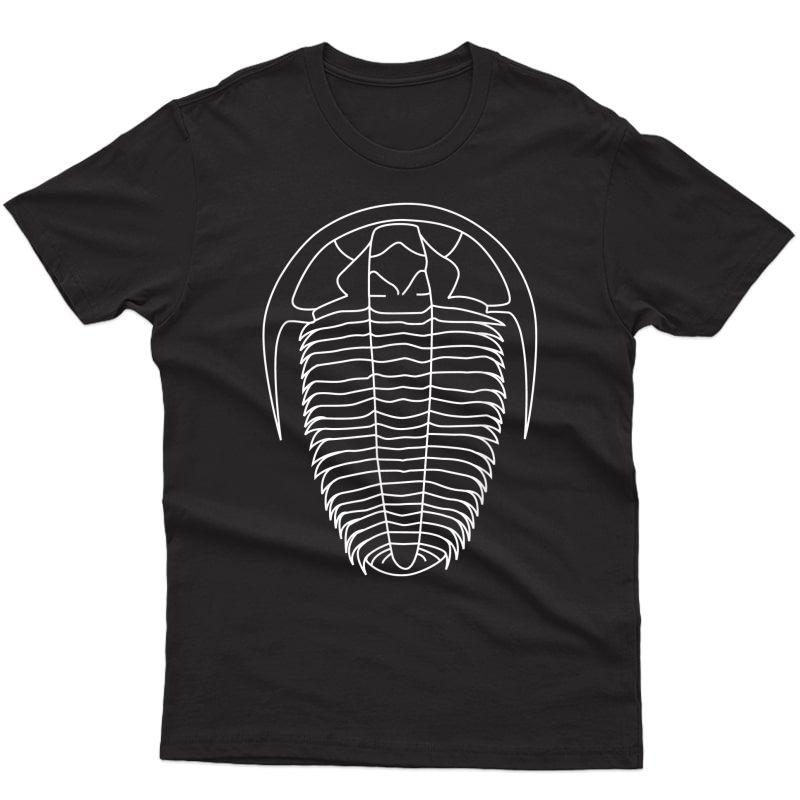 Trilobite T-shirt Fossil Geology Tea Tee Geologist Gift